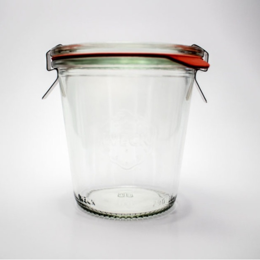 Weck 900 - 1/5 L Mold Jar (Tall) (Set of
2) NEW
